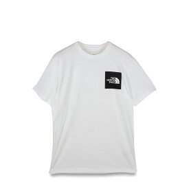 【最大1000円OFFクーポン】 【訳あり】 THE NORTH FACE MENS FINE SS TEE ノースフェイス Tシャツ 半袖 メンズ レディース ホワイト 白 NF0A55UX 【返品不可】