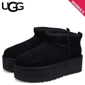 �y�ő�1000�~OFF�N�[�|�����s���z �y�󂠂�z UGG CLASSIC ULTRA MINI PLATFORM �A�O �N���V�b�N �E���g�� �~�j �v���b�g�t�H�[�� ���[�g���u�[�c ���f�B�[�X ���� �u���b�N �� 1135092 �y�ԕi�s�z [�\��