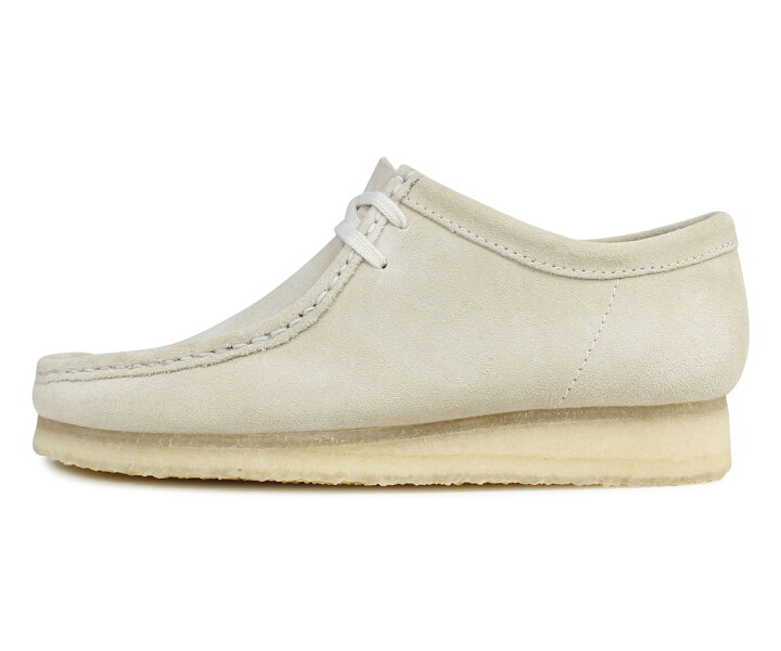 楽天市場 Clarks Wallabee クラークス ワラビー ブーツ メンズ レディース スエード オフ ホワイト Goods Lab