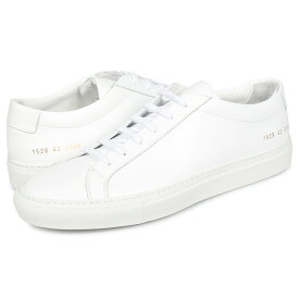 【最大1000円OFFクーポン】 Common Projects ACHILLES LOW コモンプロジェクト アキレス ロー スニーカー メンズ ホワイト 白 1528-0506