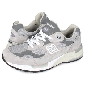 【最大1000円OFFクーポン】 new balance M992GR ニューバランス 992 スニーカー メンズ レディース Dワイズ MADE IN USA グレー