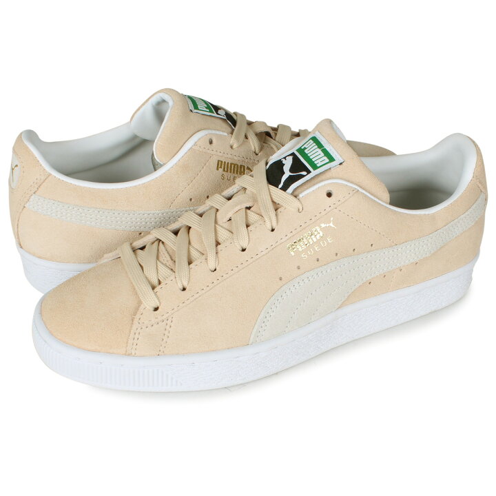 楽天市場 最大1000円offクーポン Puma Suede Classic 21 プーマ スウェード クラシック スニーカー メンズ レディース スエード ベージュ 09 Goods Lab
