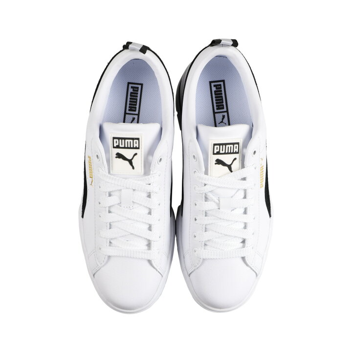 Puma プーマ スニーカー レディース メイズ レザー ウィメンズ 厚底 Mayze Leather Womens ホワイト 白 3819 02 着後レビューで 送料無料