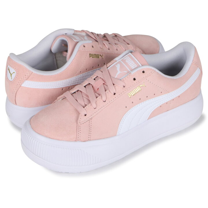 楽天市場 Puma Suede Mayu プーマ スウェード マユ スニーカー レディース スエード 厚底 ピンク 03 Goods Lab