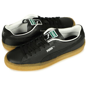 PUMA SUEDE CREPE LUXE v[} XEF[h N[v NX Xj[J[ Y fB[X XG[h ubN  382666-02