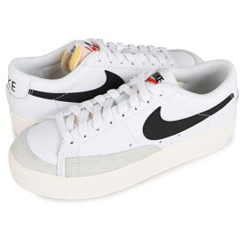 【最大1000円OFFクーポン】 NIKE ナイキ ブレザー スニーカー レディース 厚底 ブレイザー ブレーザー W BLAZER LOW PLATFORM ホワイト 白 DJ0292-101