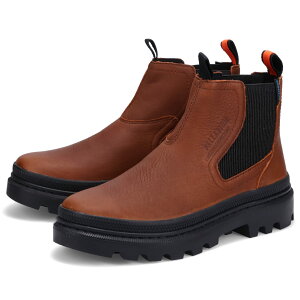 PALLADIUM PALLATROOPER CHE WP パラディウム サイドゴアブーツ パラトゥルーパー チェルシー メンズ レディース 防水 ブラウン 77197