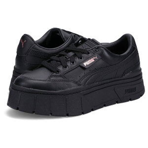 PUMA MAYZE STACK LEATHER WMNS v[} Xj[J[ CY X^bN U[ EBY fB[X  ubN  384412