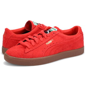 【最大1000円OFFクーポン】 PUMA SUEDE VINTAGE HARRY SUEDE プーマ スウェード ヴィンテージ へアリー スニーカー メンズ レディース スエード レッド 385698-04