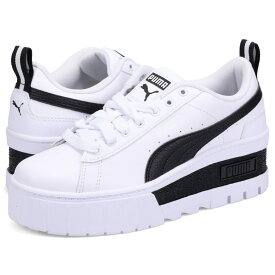 【最大1000円OFFクーポン】 PUMA MAYZE WEDGE WMNS プーマ スニーカー メイズ ウェッジ ウィメンズ レディース 厚底 ホワイト 白 386273-01