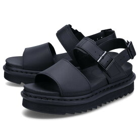 【最大1000円OFFクーポン】 Dr.Martens VOSS STRAP SANDALS ドクターマーチン サンダル ストラップサンダル レディース ブラック 黒 23802001