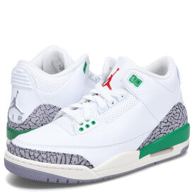 【最大1000円OFFクーポン】 NIKE ナイキ エアジョーダン3 レトロ スニーカー レディース AIR JORDAN 3 RETRO ホワイト 白 CK9246-136