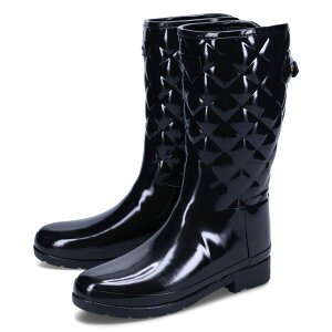 HUNTER REFINED QUILT SHORT �n���^�[ ���C���u�[�c ���C ���t�@�C���h �L���g �V���[�g ���f�B�[�X �h�� �u���b�N �� WFS1029RGL