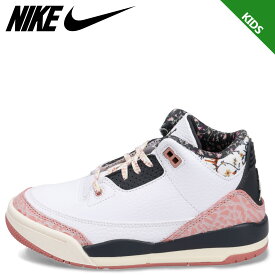 【最大1000円OFFクーポン】 NIKE ナイキ ジョーダン3 レトロ PS スニーカー キッズ JORDAN 3 RETRO PS ホワイト 白 FQ9174-100