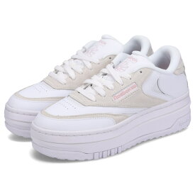 Reebok CLUB C EXTRA リーボック スニーカー クラブシー エクストラ レディース 厚底 ホワイト 白 100074261