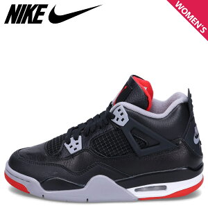 NIKE iCL GAW[_4 g Xj[J[ fB[X AIR JORDAN 4 RETRO GS ubN  FQ8213-006