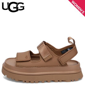 【最大1000円OFFクーポン】 UGG GOLDENGLOW アグ サンダル ストラップサンダル ゴールデングロウ レディース 厚底 ブラウン 1152685