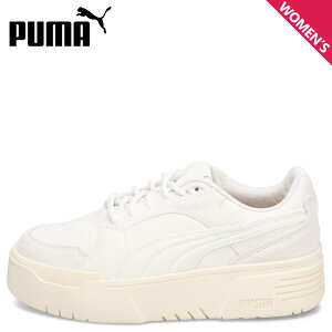 PUMA WNS CA. FLYZ NATURE プーマ スニーカー ウィメンズ カリフォルニア フライズ ネイチャー レディース 厚底 ホワイト 白 396100-01