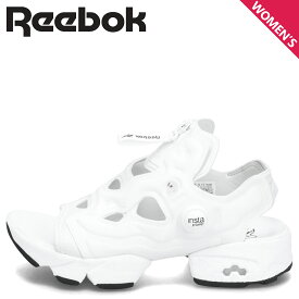 【最大1000円OFFクーポン】 Reebok INSTAPUMP FURY SANDAL ZIP リーボック インスタポンプフューリー ジップ サンダル レディース 厚底 ホワイト 白 100202020