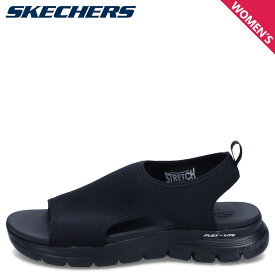 SKECHERS FLEX APPEAL 4.0 MOON LINES スケッチャーズ サンダル スポーツサンダル フレックスアピール4.0 ムーンライン レディース ブラック 黒 119478