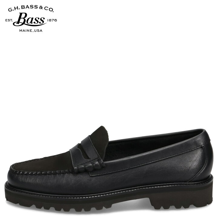 G.H.BASS WEEJUNS コインローファー 黒 26.0cm ジーエイチバス  