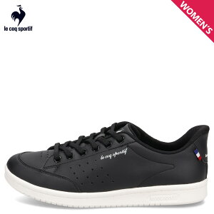 le coq sportif LA ROLAND SI ルコック スポルティフ スニーカー ラ ローラン SI レディース 2Eワイズ ブラック 黒 QL3XJC06BW