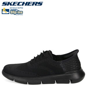 �y�ő�1000�~OFF�N�[�|���z SKECHERS SLIP-INS GARZA PALMA �X�P�b�`���[�Y �X���b�v�C���Y �K���U �p���} �X�j�[�J�[ �����Y �u���b�N �� 205303