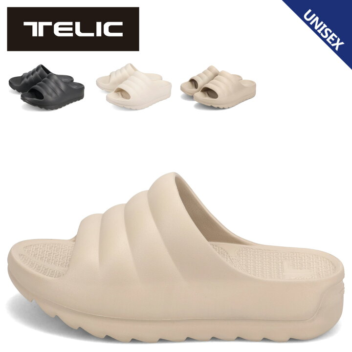 楽天市場】TELIC W-CLOUD テリック サンダル スライドサンダル メンズ 