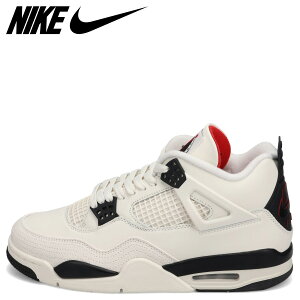 NIKE �i�C�L �G�A�W���[�_��4 ���g�� OG �t���C�g�N���u �X�j�[�J�[ �����Y AIR JORDAN 4 RETRO OG FLIGHT CLUB �I�t �z���C�g IM4002-100