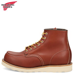 �y�ő�1000�~OFF�N�[�|�����s���z RED WING 6-INCH CLASSIC MOC ���b�h�E�B���O 6�C���` �N���V�b�N���b�N �u�[�c �����Y E���C�Y USA�� ���b�h�u���E�� 8875