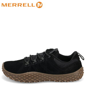 MERRELL WRAPT ������ �X�j�[�J�[ ���v�g �����Y ���� �u���b�N �� 007121