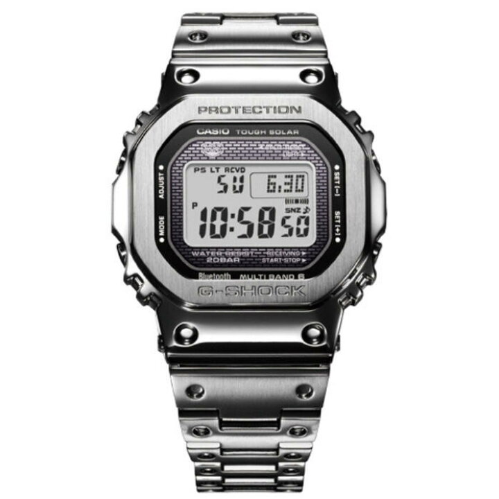 楽天市場】gショック GMW-B5000D-1JF フルメタル シルバー ソーラー 