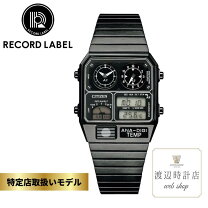 楽天市場】シチズン citizen アナデジテンプ （ブラック）の通販