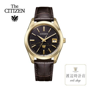 ザシチズン AQ4103-16W 世界限定400本【60回無金利ローン】 Iconic Nature Collection 秋 金箔 夕暮れの情景 高精度光発電エコドライブ チタン 革ベルト アナログ メーカー10年保証【創業100年の時計店】