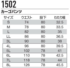 【上下セット送料無料】 バートル(BURTLE) 長袖シャツ 1515(SS・S)&カーゴパンツ 1502(S〜3L)セット (上下同色) 秋冬用作業服 作業着 ズボン 取寄