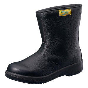 安全靴 ECO44 黒 23.5-28.0cm EEE シモン Simon JIS規格 半長靴 作業靴 セーフティシューズ 【返品交換不可】