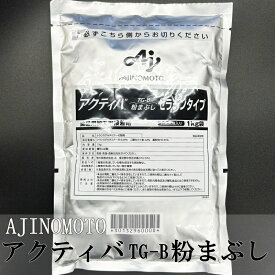 【送料無料】AJINOMOTO TG-B アクティバ　粉まぶし　食品加工用接着剤 1kg 1キロ トランスグルタミナーゼ ゼラチンタイプ