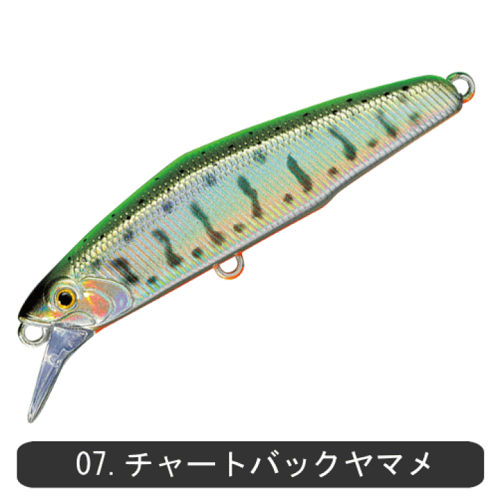 楽天市場 スミス Dコークス 51 ネイティブトラウト用ルアー シンキングミノー フィッシング わたらせ