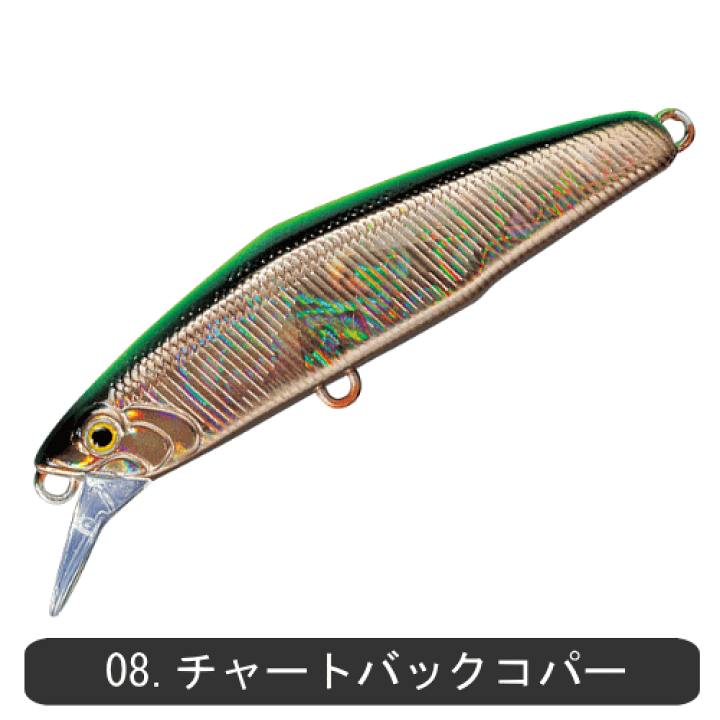 楽天市場 スミス Dコークス 51 ネイティブトラウト用ルアー シンキングミノー フィッシング わたらせ