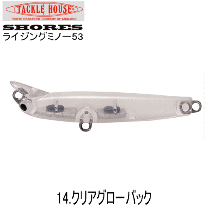 タックルハウス TACKLE HOUSE RisingMinnow 53 （タックルハウス ライジング