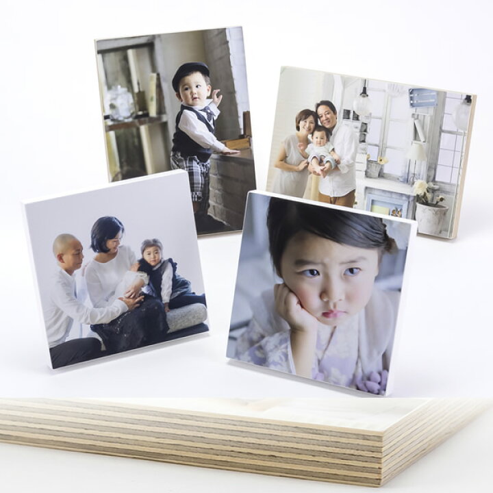 楽天市場 送料無料 写真入り オリジナルグッズ インテリアフレーム ナチュラルブロック C 木目 フォトフレーム アートボード 赤ちゃん 写真 名入れ 名前入り プリント 記念品 出産祝い 内祝い 男の子 女の子 1歳 ハーフバースデー 6ヶ月 プレゼント 両親 両親への