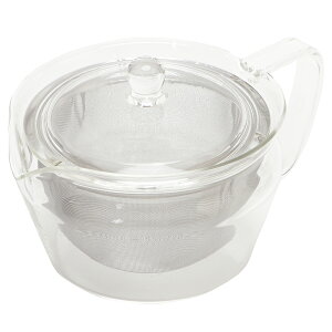 茶茶急須禅大 450ml【中が見えて機能的 食器 和食器 茶器 ポット 急須 ガラス 硝子 シンプル 便利 注ぎやすい】