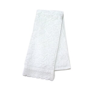 ロザリー フェイスタオル ホワイト 【私の部屋オリジナル 日本製 今治 ギフト プレゼント 寿 結婚 お中元】