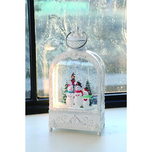 バブルLEDミュージック3スノーマン ホワイト