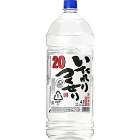 ◎キング醸造 20 甲類焼酎 いたれりつくせり 4L【4本まで一個口送料】