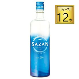 【SS期間エントリーでP5倍】◎アサヒビール 甲類焼酎 20度 サザン 720ml×12本【1ケース】