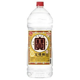宝焼酎 25° エコペット 4L【同一規格4本まで1個口送料】