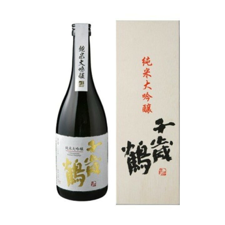 楽天市場】【北海道】千歳鶴 純米大吟醸 720ml 箱入 北海道産米きた 