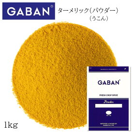 ギャバン ターメリック パウダー 袋 1kg