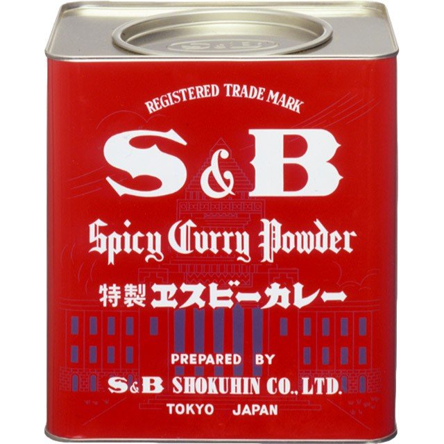 楽天市場】S&B(エスビー) カレー粉 缶 2kg : ワタショウプレミアムショップ